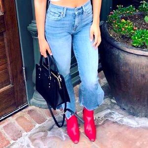 7 for all Mankind Cropped Flared Jeans